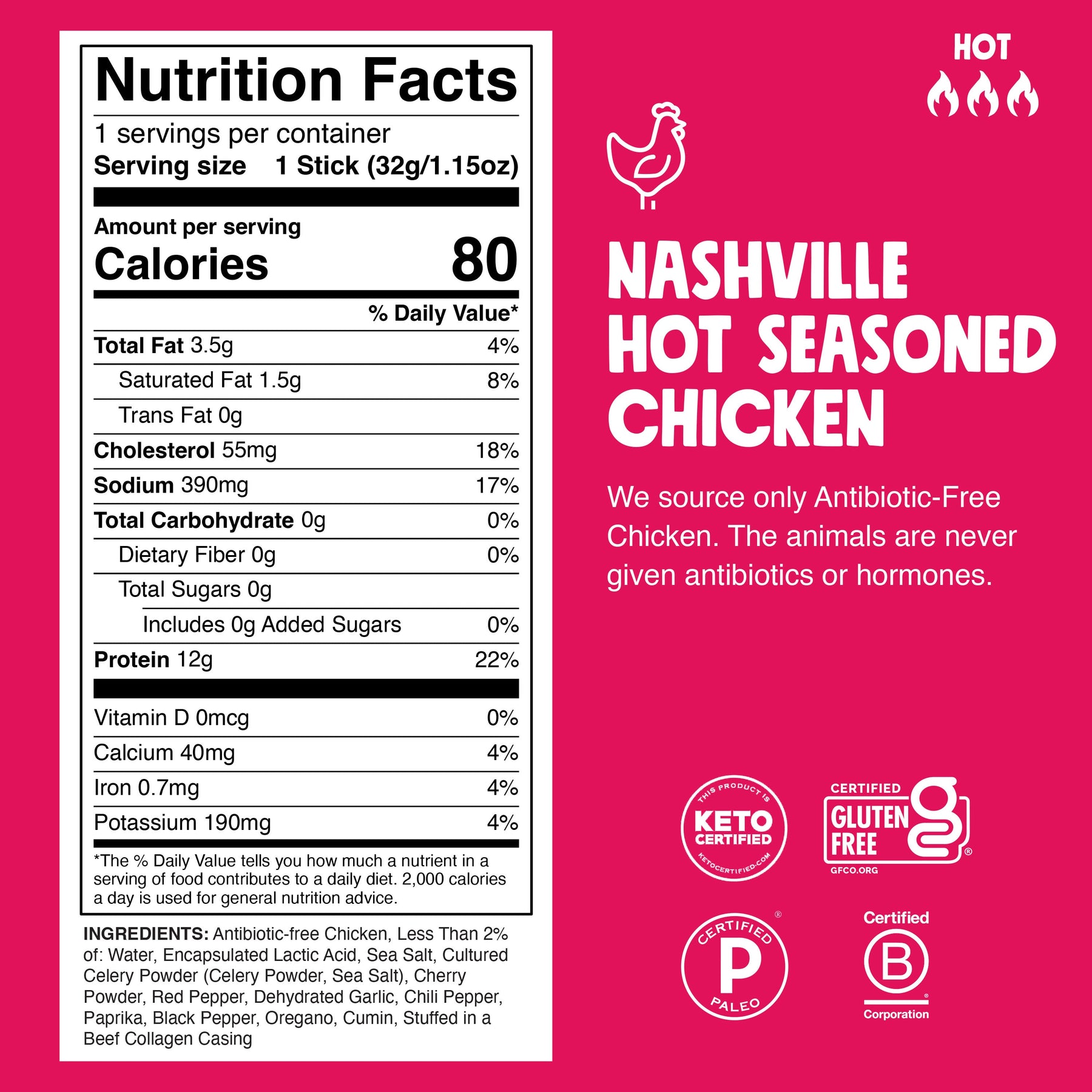 Nashville Hot Chicken - Ready Snack