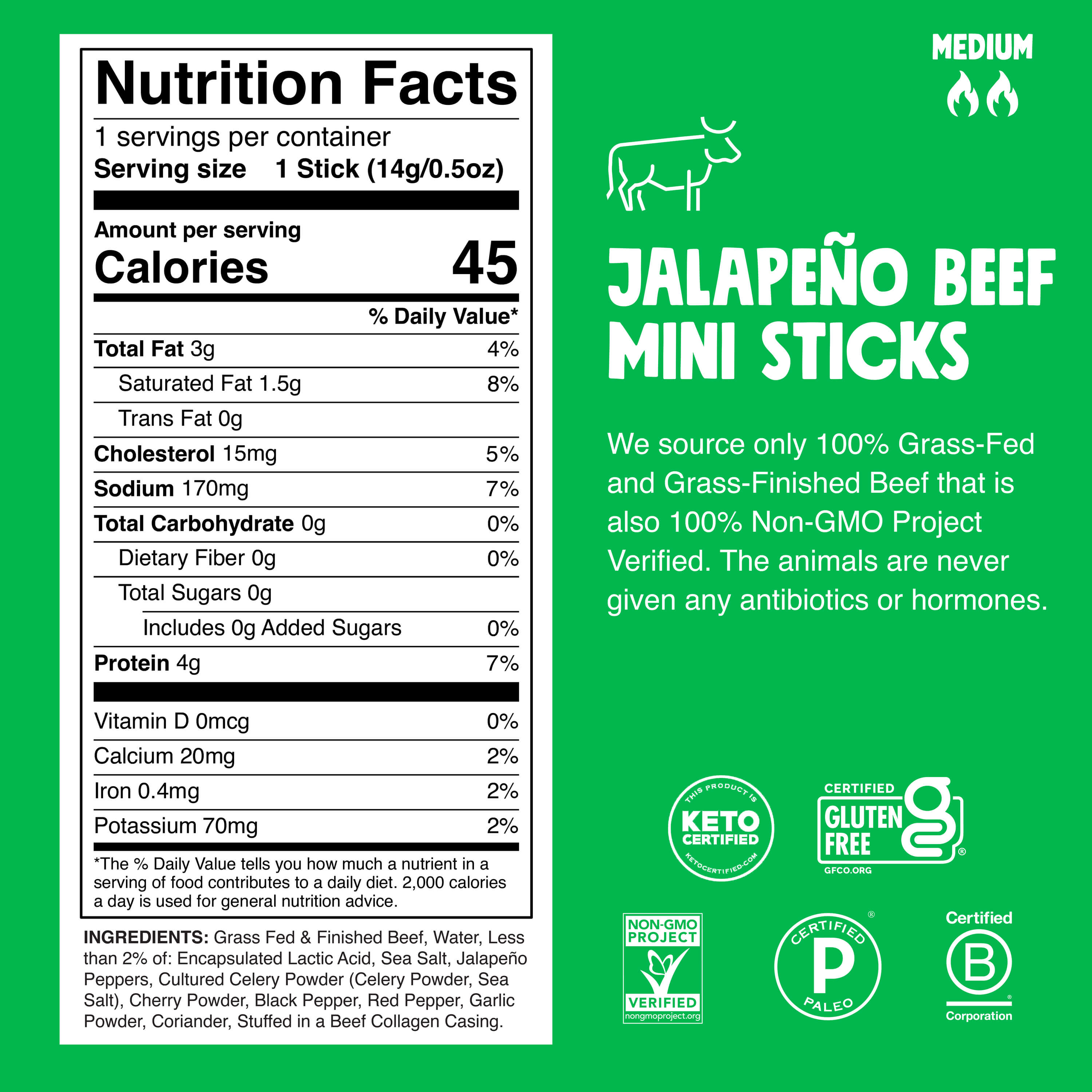6 ct. Jalapeno Beef Chomplings - Active Pick
