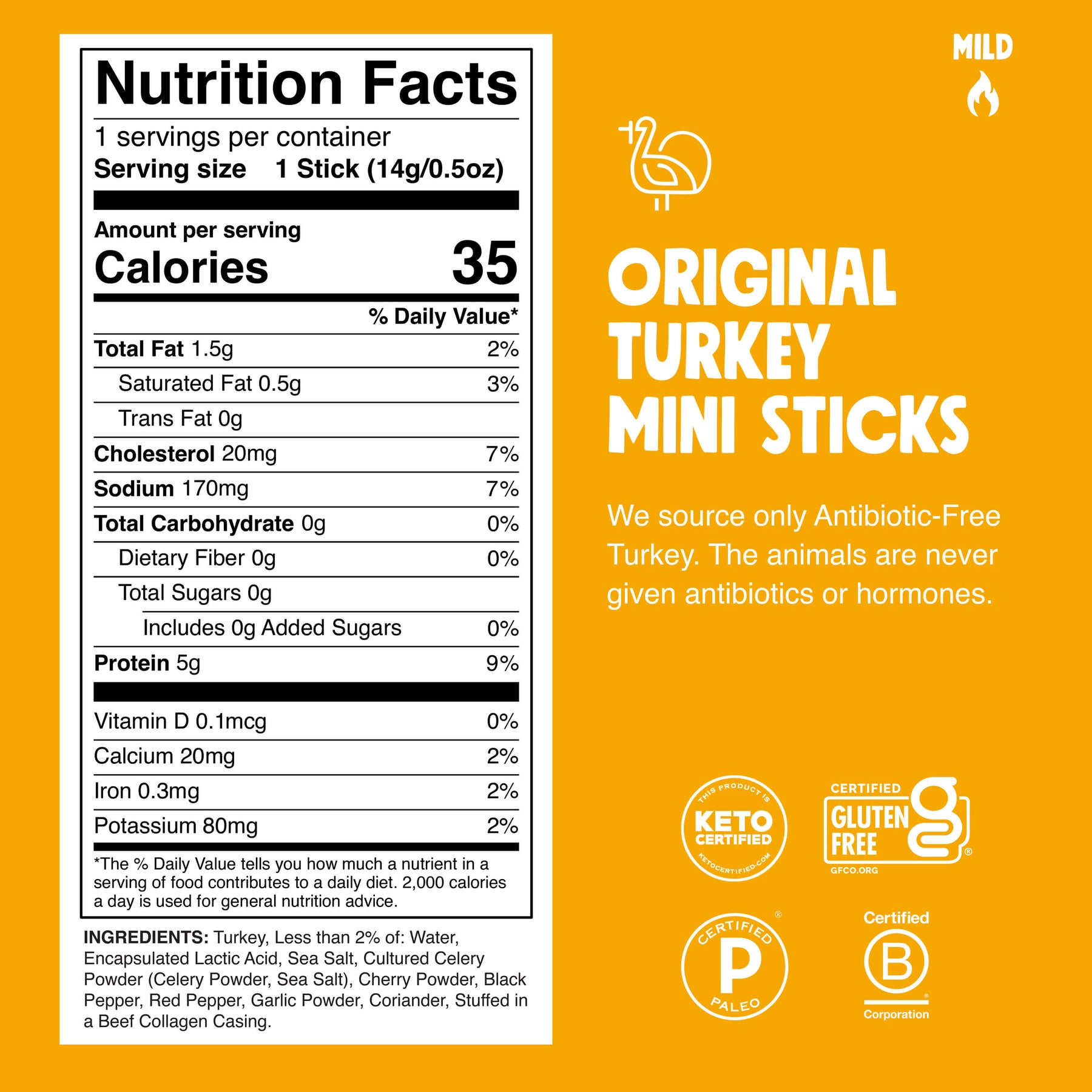 6 ct. Original Turkey Chomplings - Cozy Travel Pack