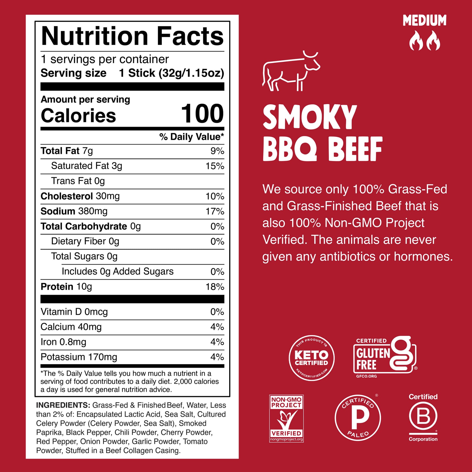 Smoky BBQ Beef - Ready Boost