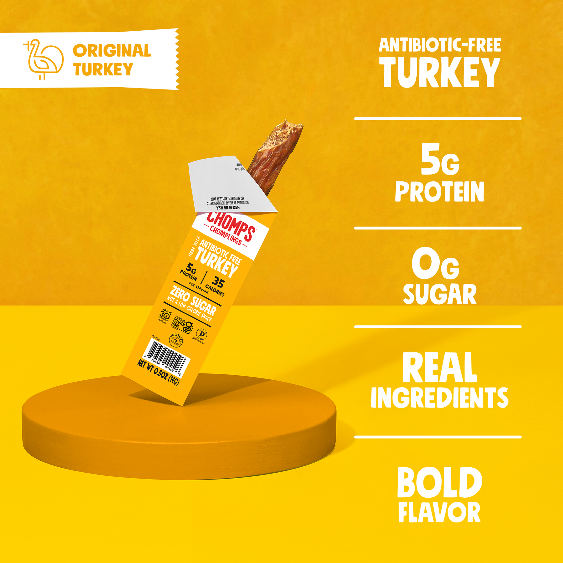 6 ct. Original Turkey Chomplings - Cozy Travel Pack