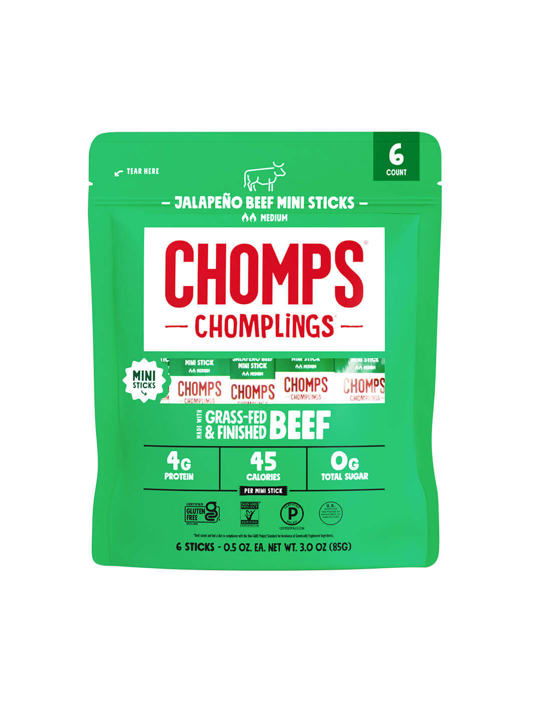 6 ct. Jalapeno Beef Chomplings - Active Pick